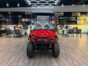 2026 E Z GO Liberty X 4 Passenger Golf Cart for Sale (Red) (2)