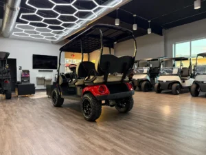 2026 E Z GO Liberty X 4 Passenger Golf Cart for Sale (Red) (5)