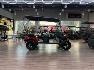 2026 E Z GO Liberty X 4 Passenger Golf Cart for Sale (Red) (8)