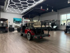 2026 E Z GO RXV 4 Touring ST Golf Cart for Sale (Red) (11)