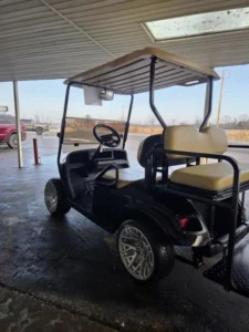 2017 E Z GO TXT Gas 4 Passenger Golf Cart for Sale(Black) (2)