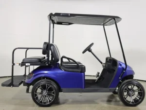 2018 E Z GO TXT Gas 4 Passenger Golf Cart for Sale(Electric Blue) (4)