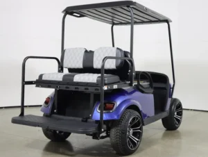 2018 E Z GO TXT Gas 4 Passenger Golf Cart for Sale(Electric Blue) (5)