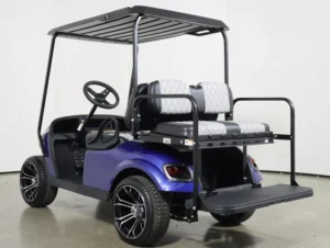 2018 E Z GO TXT Gas 4 Passenger Golf Cart for Sale(Electric Blue) (8)