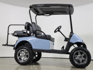 2019 E Z GO RXV Electric LIFTED 4 Passenger Golf Cart for Sale(Ocean Gray) (7)