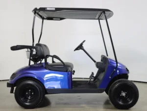 2021 E Z GO Valor EFI Gas 2 Passenger Golf Cart for Sale(Electric Blue) (4)