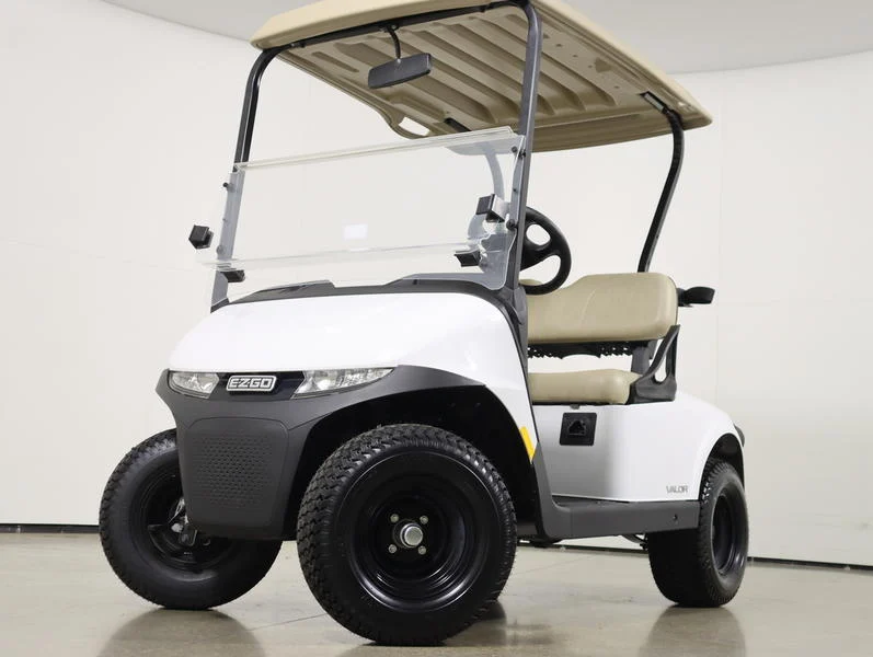 2024 E Z GO Valor 48V 2 Passenger Electric Golf Cart for Sale(Bright White) (1)