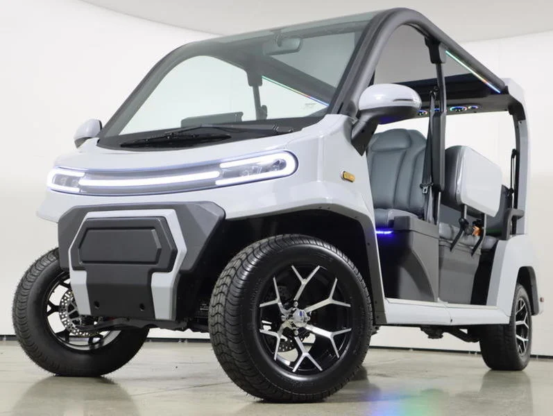 2025 Denago EV City Lithium 4 Passenger Golf Cart for Sale(Gray) (1)