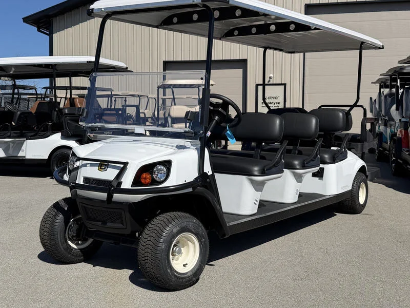 2026 Cushman® Shuttle 8 Commercial ELiTE Lithium Electric Golf Cart for Sale ( Bright White) (1)