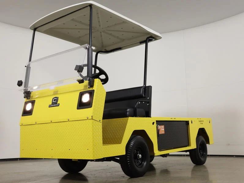 2026 Cushman® Titan XD 48V Electric Utility Vehicle for Sale(Yellow) (1)
