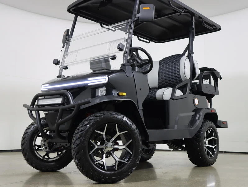 2026 Denago EV Nomad XL Lithium 4 Passenger Golf Cart for Sale( Black) (1)