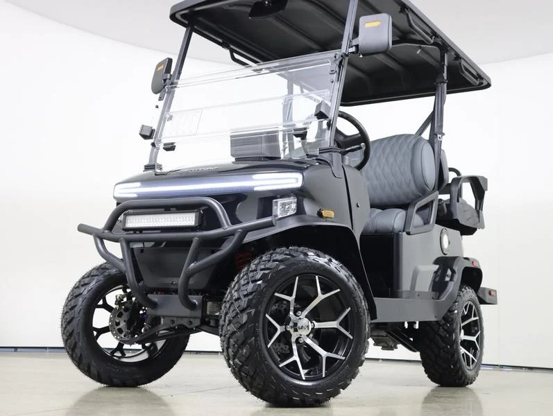 2026 Denago EV Nomad XL Lithium 4 Passenger Golf Cart for Sale(Black) (1)