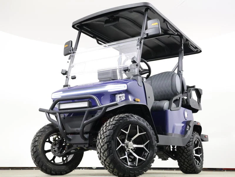 2026 Denago EV Nomad XL Lithium 4 Passenger Golf Cart for Sale(Blue) (1)