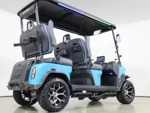 2026 Denago EV Rover XL Lithium 4 Passenger Golf Cart for Sale (Aqua) (5)