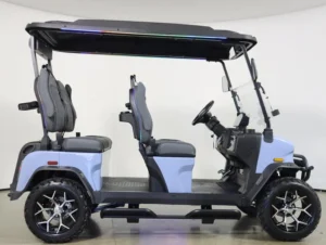 2026 Denago EV Rover XL Lithium 4 Passenger Golf Cart for Sale (Glacier) (5)