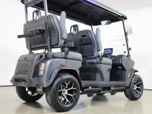 2026 Denago EV Rover XL Lithium 4 Passenger Golf Cart for Sale (Matte Black) (5)