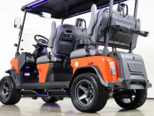 2026 Denago EV Rover XL Lithium 4 Passenger Golf Cart for Sale (Scarlet) (5)