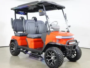 2026 Denago EV Rover XL Lithium 4 Passenger Golf Cart for Sale(Scarlet) (3)