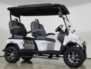 2026 Denago EV Rover XL Lithium 4 Passenger Golf Cart for Sale(White) (4)