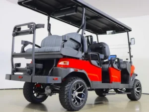 2026 Denago EV Rover XL6 Lithium 6 Passenger Golf Cart for Sale(Scarlet) (9)