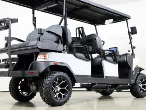 2026 Denago EV Rover XL6 Lithium 6 Passenger Golf Cart for Sale(White) (4)