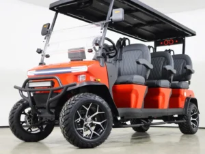 2026 Denago EV Rover XXL Lithium 6 Passenger Golf Cart for Sale(Scarlet) (2)
