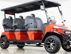 2026 Denago EV Rover XXL Lithium 6 Passenger Golf Cart for Sale(Scarlet) (4)