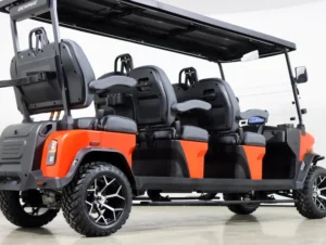2026 Denago EV Rover XXL Lithium 6 Passenger Golf Cart for Sale(Scarlet) (5)