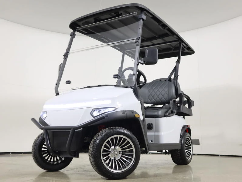 2026 Denago EV Scout 4 Lithium 4 Passenger Golf Cart for Sale(White) (1)