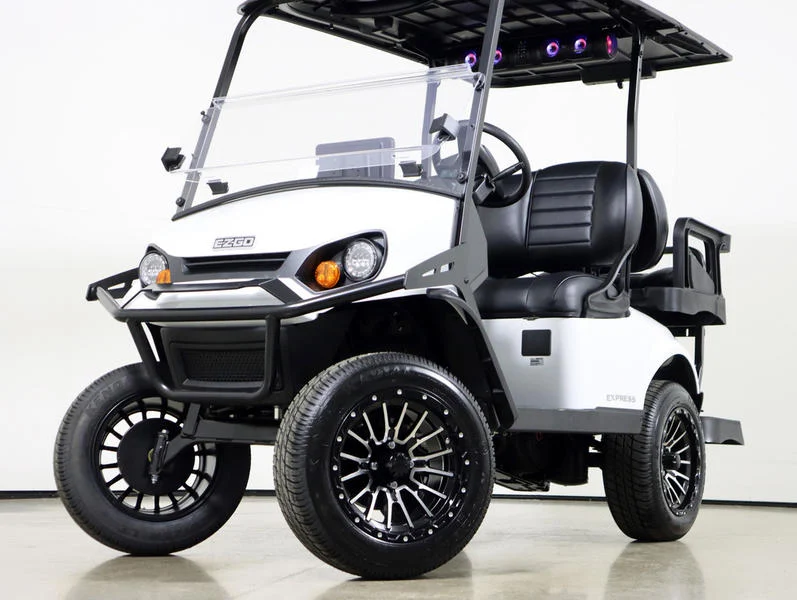 2026 E Z GO Express 4 Summit XT EFI Gas 4 Passenger Golf Cart for Sale(Bright White) (1)