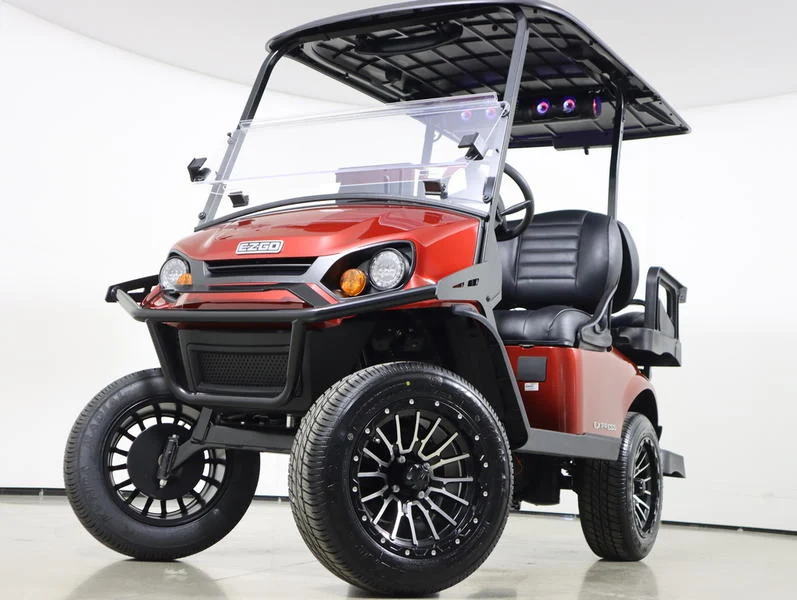 2026 E Z GO Express 4 Summit XT EFI Gas 4 Passenger Golf Cart for Sale(Inferno Red) (1)