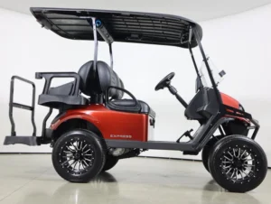 2026 E Z GO Express 4 Summit XT EFI Gas 4 Passenger Golf Cart for Sale(Inferno Red) (7)