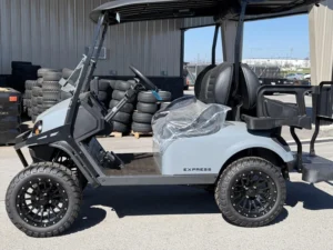 2026 E Z GO Express 4 Summit XT EFI Gas 4 Passenger Golf Cart for Sale(Slate Gray) (2)