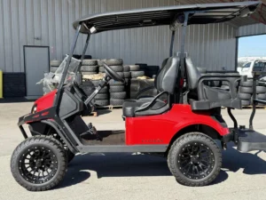 2026 E Z GO Express 4 Summit XTL EFI Gas 4 Passenger Golf Cart for Sale(Flame Red) (2)