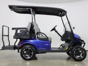 2026 E Z GO Express 4 Touring STL EFI Gas 4 Passenger Golf Cart for Sale(Electric Blue) (5)