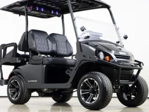 2026 E Z GO Express 4 Touring STL EFI Gas 4 Passenger Golf Cart for Sale(Gloss Black) (3)