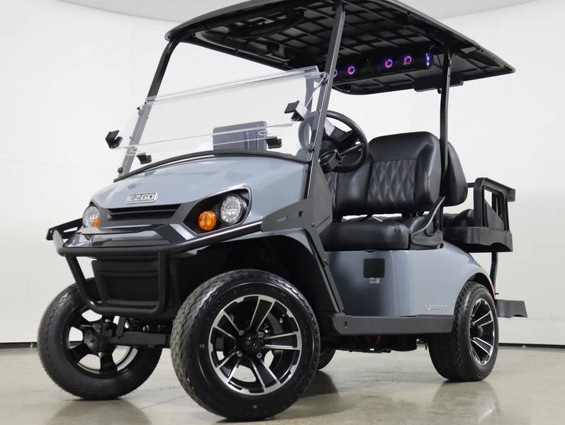 2026 E Z GO Express 4 Touring STL EFI Gas 4 Passenger Golf Cart for Sale(Slate Gray) (1)