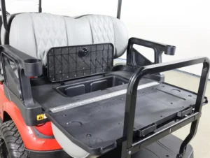 2026 E Z GO Express 6 EFI Gas LIFTED 6 Passenger Golf Cart for Sale(Flame Red) (3)