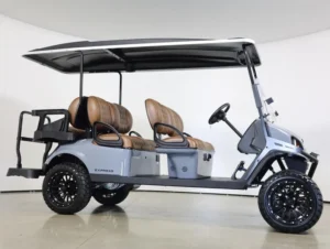 2026 E Z GO Express 6 EFI Gas LIFTED 6 Passenger Golf Cart for Sale(Slate Gray) (5)
