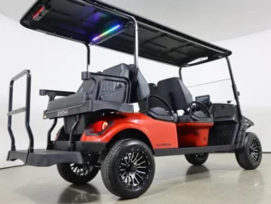 2026 E Z GO Express 6 ELiTE Lithium Summit XTL 6 Passenger Golf Cart for Sale(Flame Red) (8)