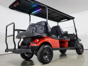 2026 E Z GO Express 6 ELiTE Lithium Summit XTL 6 Passenger Golf Cart for Sale(Flame Red) (9)