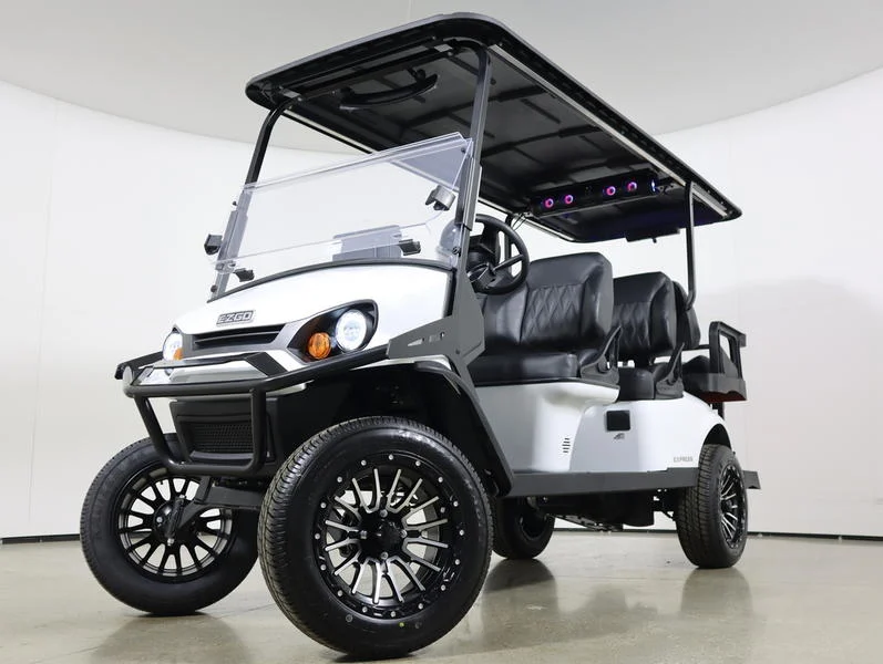 2026 E Z GO Express 6 Gas Summit XTL 6 Passenger Golf Cart for Sale(Bright White) (1)