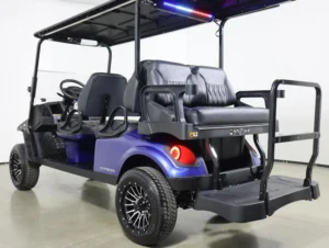 2026 E Z GO Express 6 Gas Summit XTL 6 Passenger Golf Cart for Sale(Electric Blue) (10)