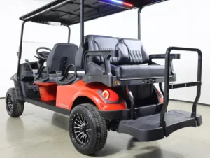 2026 E Z GO Express 6 Gas Summit XTL 6 Passenger Golf Cart for Sale(Flame Red) (10)