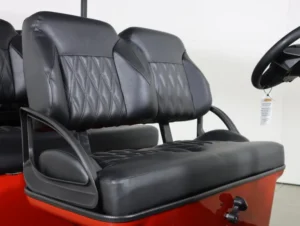 2026 E Z GO Express 6 Gas Summit XTL 6 Passenger Golf Cart for Sale(Flame Red) (3)