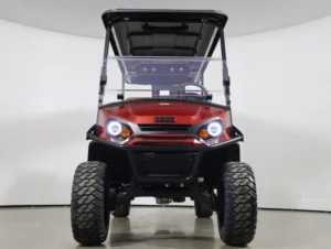 2026 E Z GO Express 6 Gas Summit XTL 6 Passenger Golf Cart for Sale(Inferno Red) (2)