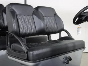 2026 E Z GO Express 6 Gas Summit XTL 6 Passenger Golf Cart for Sale(Platinum Silver) (3)
