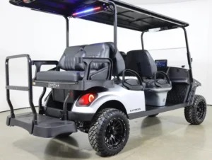 2026 E Z GO Express 6 Gas Summit XTL 6 Passenger Golf Cart for Sale(Platinum Silver) (6)