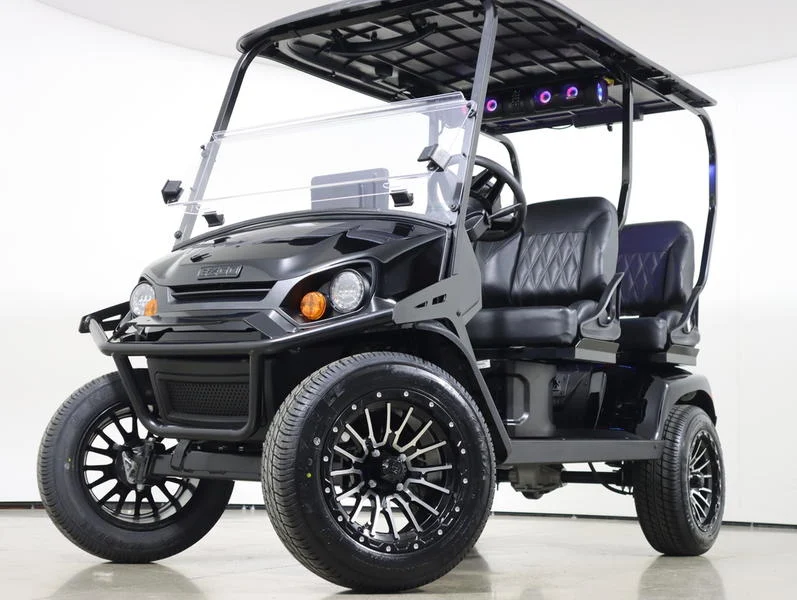 2026 E Z GO Liberty Summit XTL ELiTE Lithium 4 Passenger Golf Cart for Sale(Gloss Black) (1)