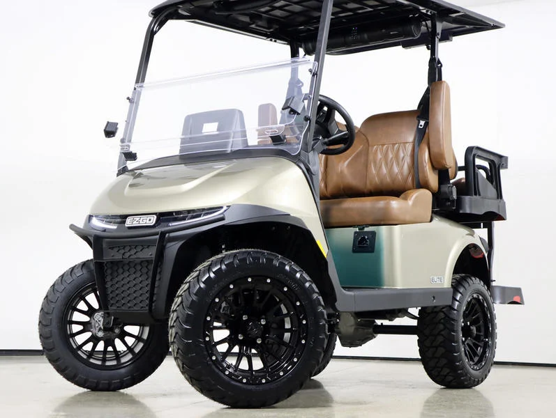 2026 E Z GO RXV 4 Summit XTL ELiTE Lithium 4 Passenger Golf Cart for Sale(Almond) (1)